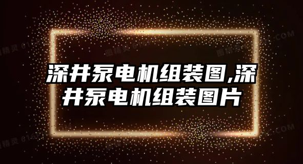 深井泵電機組裝圖,深井泵電機組裝圖片