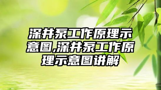 深井泵工作原理示意圖,深井泵工作原理示意圖講解