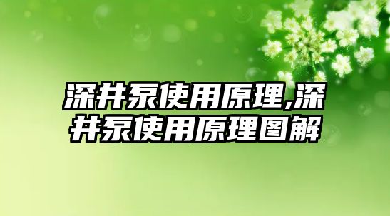 深井泵使用原理,深井泵使用原理圖解