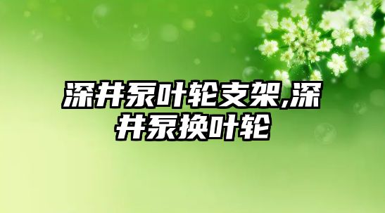 深井泵葉輪支架,深井泵換葉輪